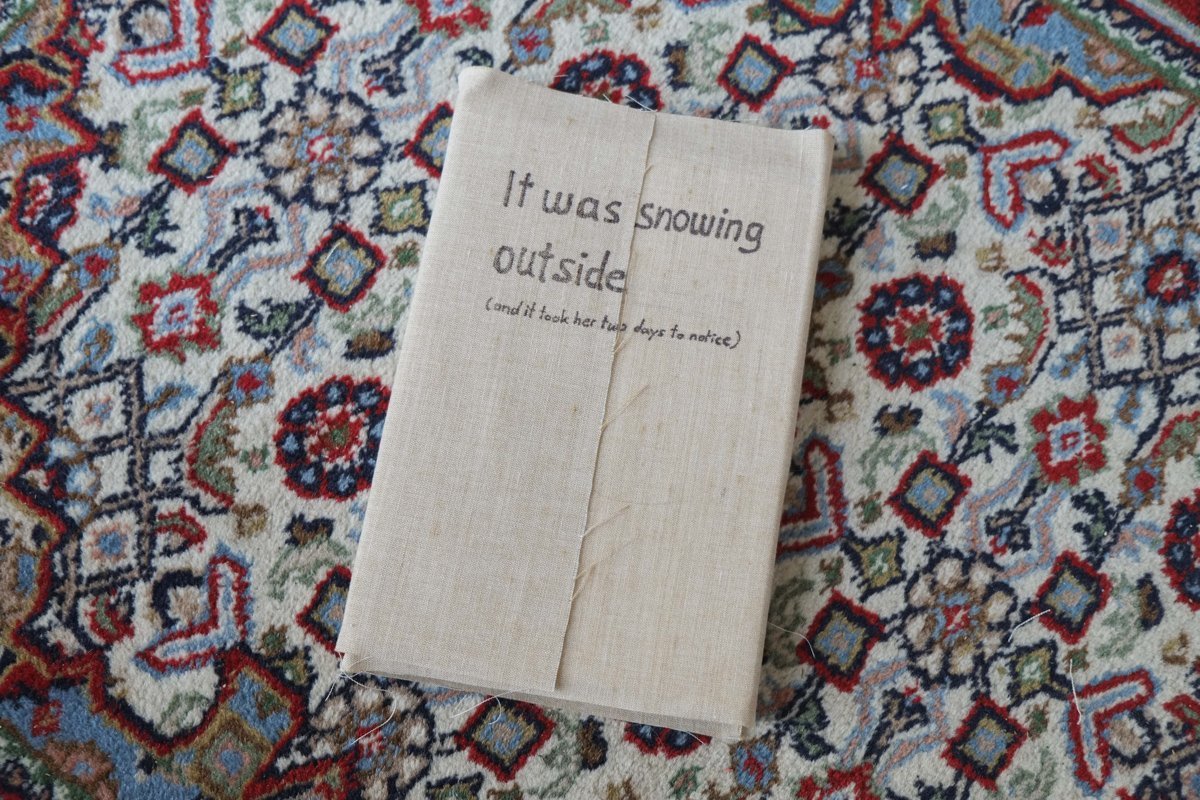 Jule Wild – it was snowing outside (and it took her two days to notice)